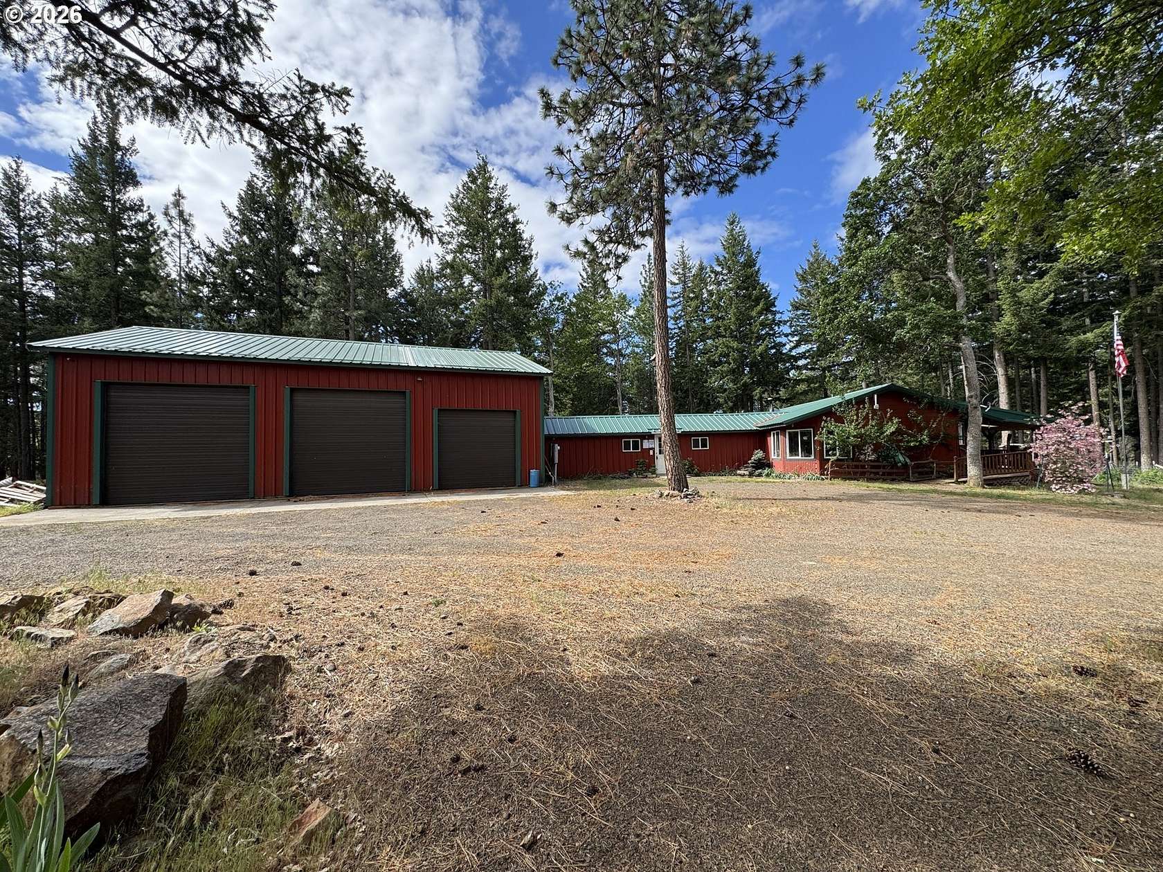 5 Acres of Land with Home for Sale in Goldendale, Washington