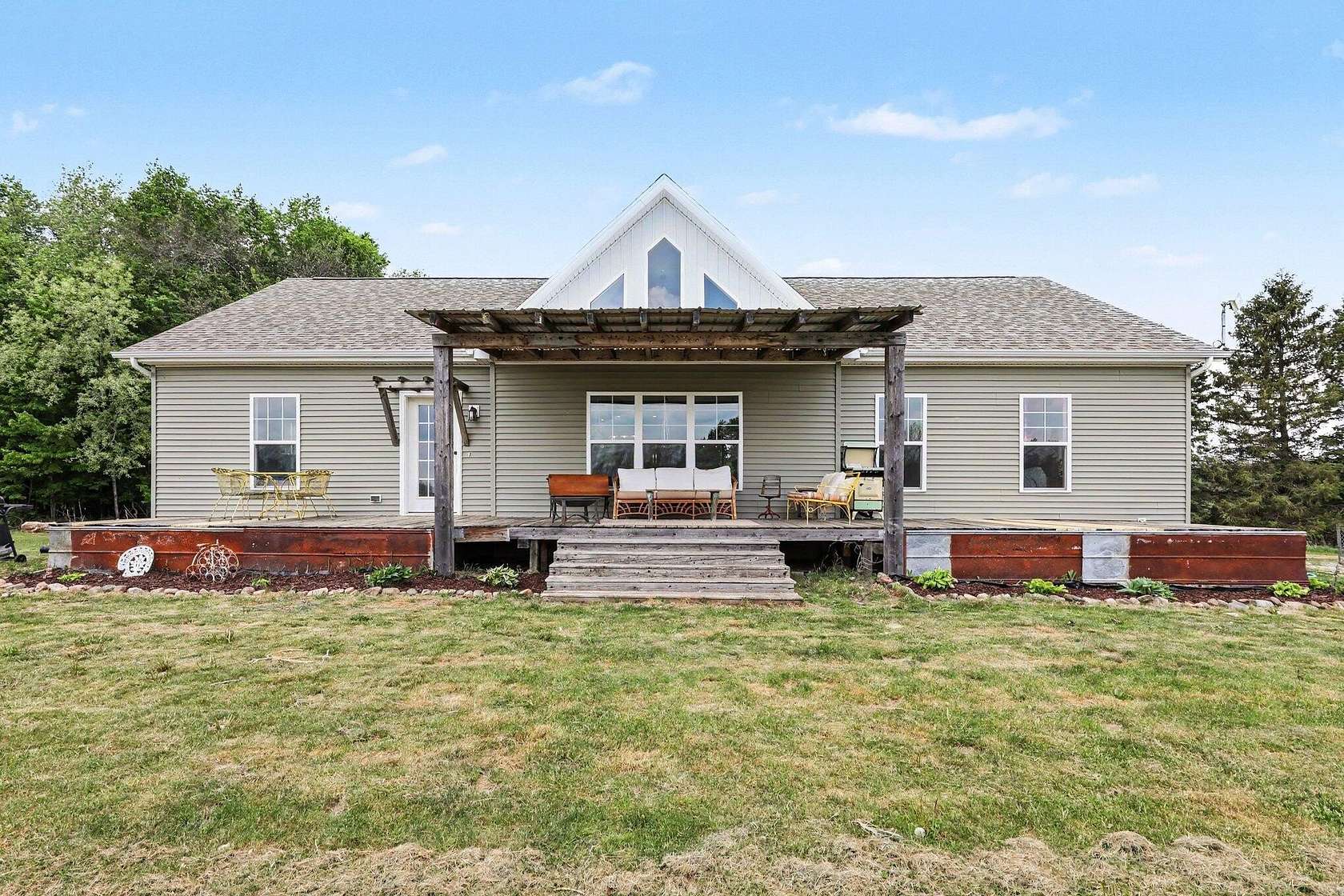 5.38 Acres of Land with Home for Sale in Caro, Michigan