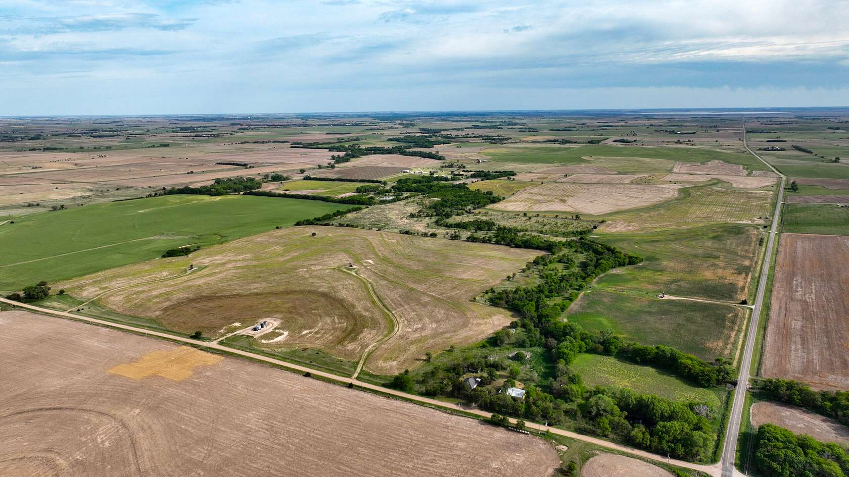 313 Acres of Land for Sale in Claflin, Kansas