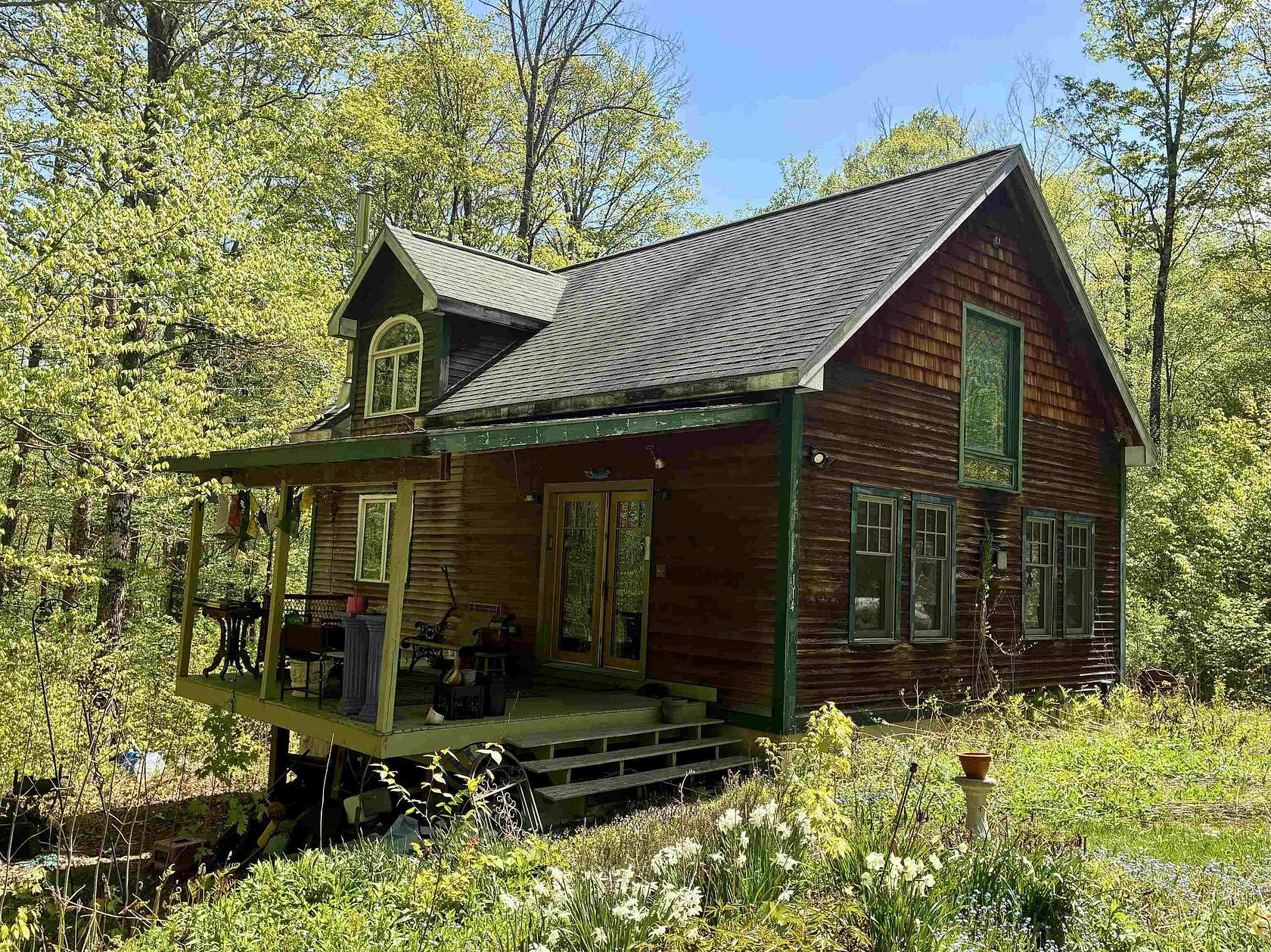 10.1 Acres of Recreational Land with Home for Sale in Duxbury, Vermont