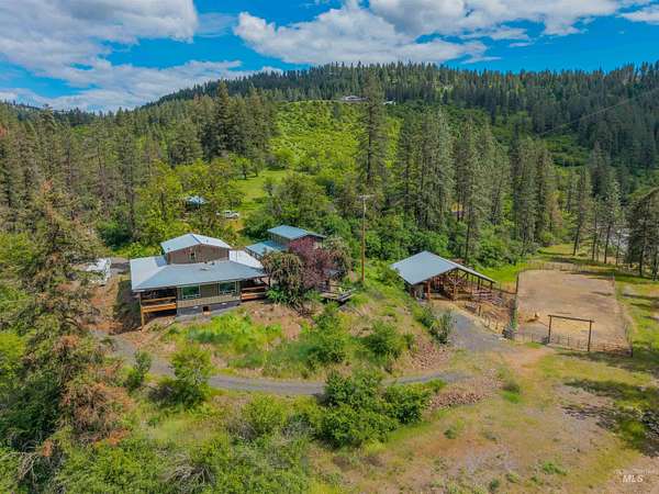 11 Acres of Land with Home for Sale in Kendrick, Idaho