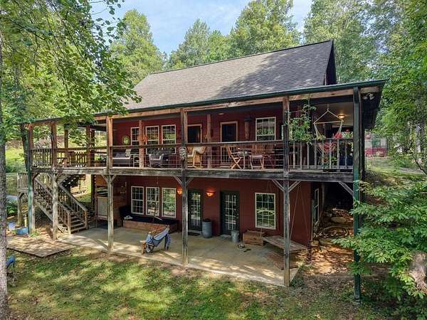 4 Acres of Land with Home for Sale in Blairsville, Georgia