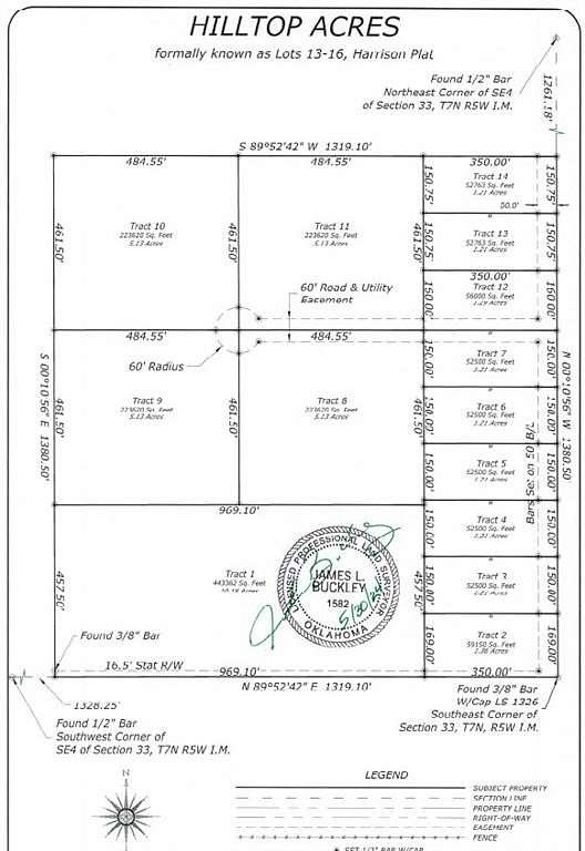 5.13 Acres of Mixed-Use Land for Sale in Blanchard, Oklahoma