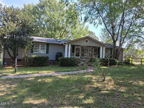 5.17 Acres of Land with Home for Lease in Louisburg, North Carolina