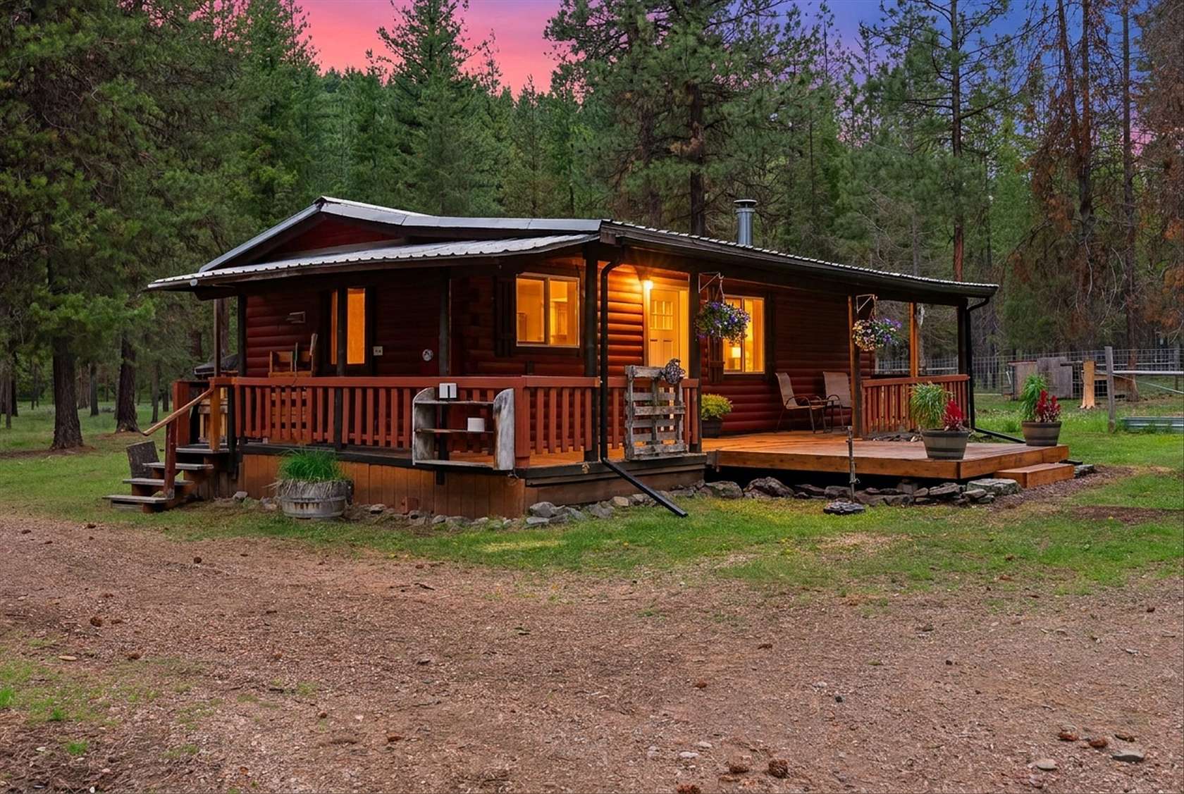 20 Acres of Land with Home for Sale in Alberton, Montana