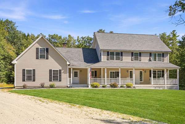 27.1 Acres of Agricultural Land with Home for Sale in Francestown, New Hampshire
