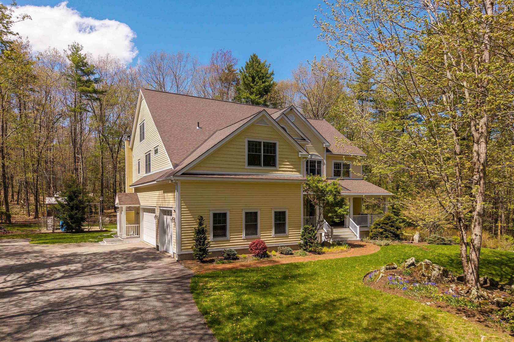 3.18 Acres of Land with Home for Sale in Newfields, New Hampshire