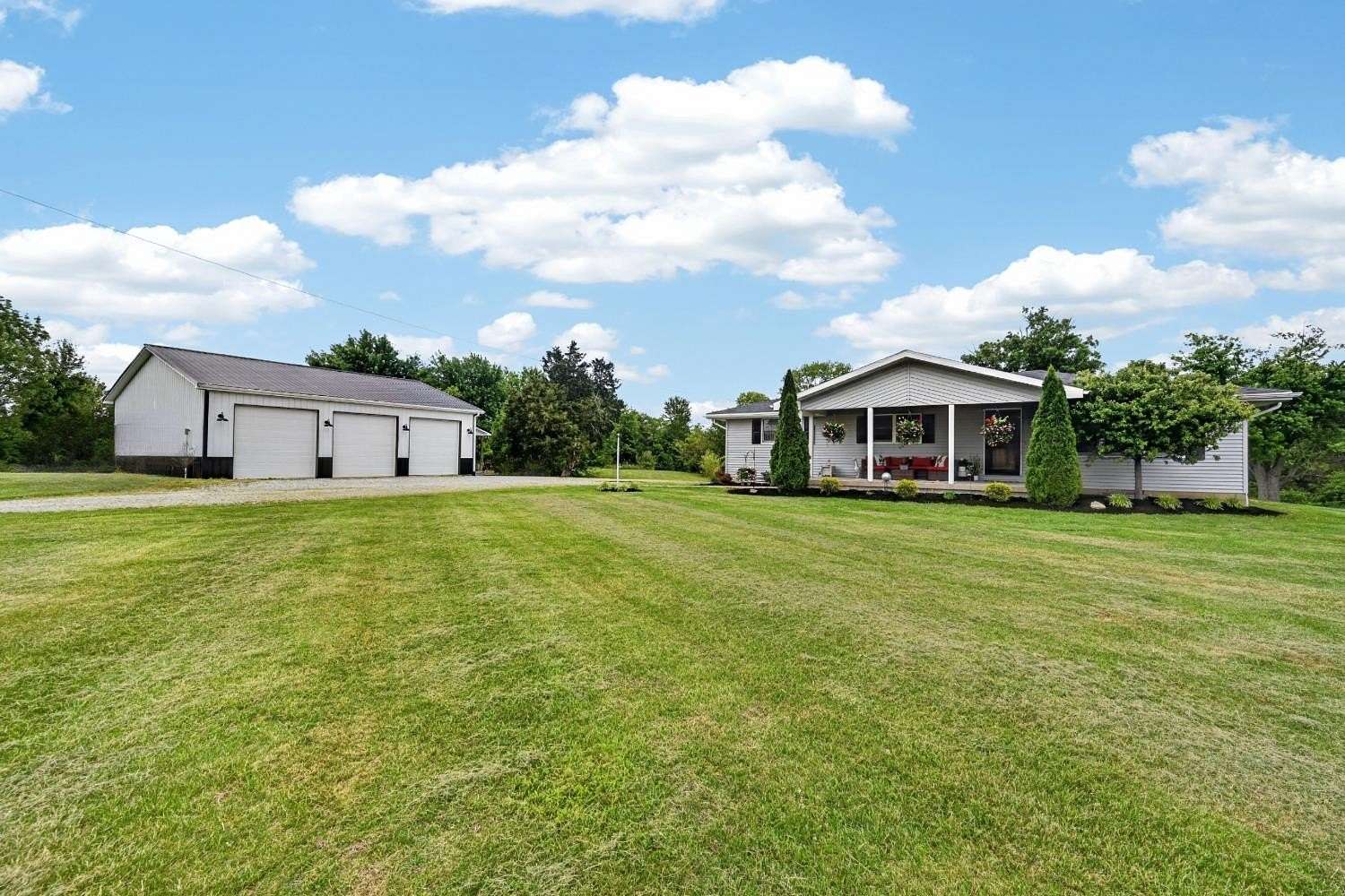 25 Acres of Land with Home for Sale in Versailles, Indiana