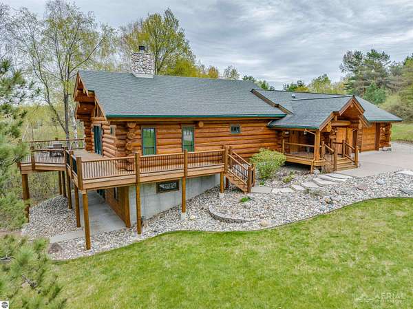 11.5 Acres of Recreational Land with Home for Sale in West Branch, Michigan