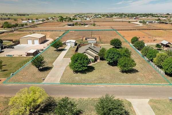 2.86 Acres of Land with Home for Sale in Midland, Texas