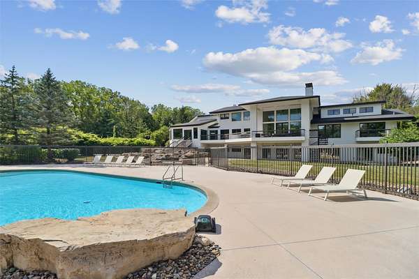 3.36 Acres of Land with Home for Sale in West Des Moines, Iowa