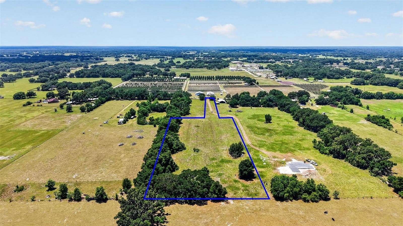 7.77 Acres of Land for Sale in Center Hill, Florida