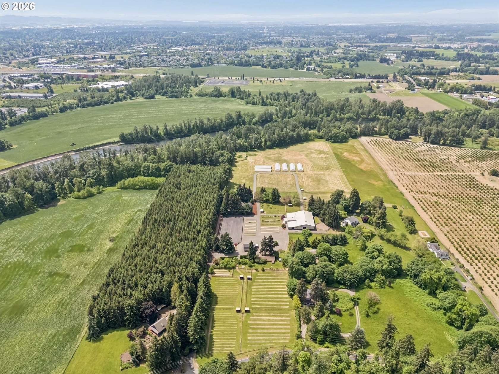 22.6 Acres of Land with Home for Sale in Eugene, Oregon