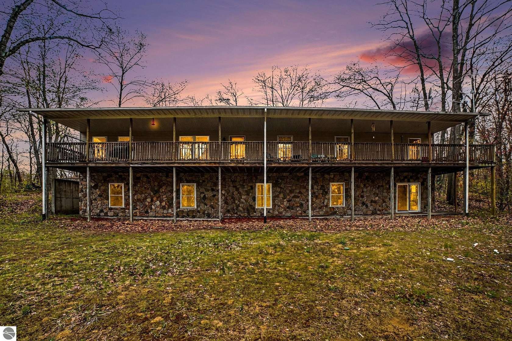 10 Acres of Recreational Land with Home for Sale in Lake, Michigan