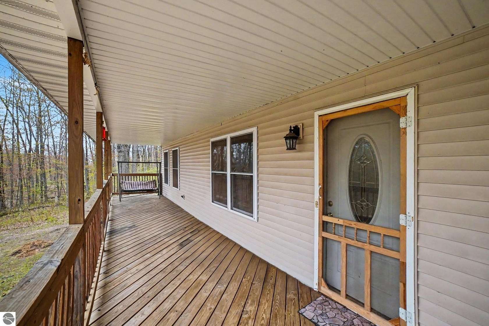 10 Acres of Recreational Land with Home for Sale in Lake, Michigan