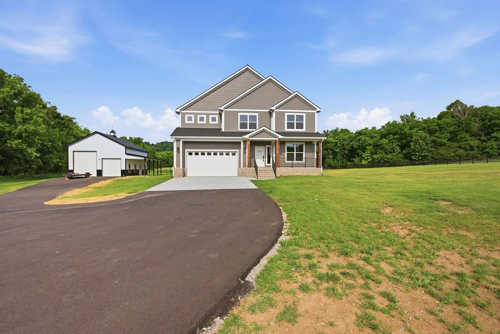 9.35 Acres of Land with Home for Sale in Mount Pleasant, Tennessee