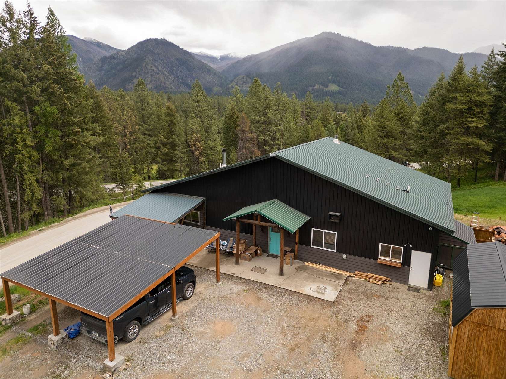 4 Acres of Land with Home for Sale in Trout Creek, Montana