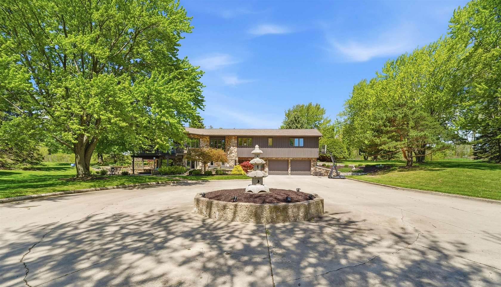 7.29 Acres of Land with Home for Sale in Hilbert, Wisconsin