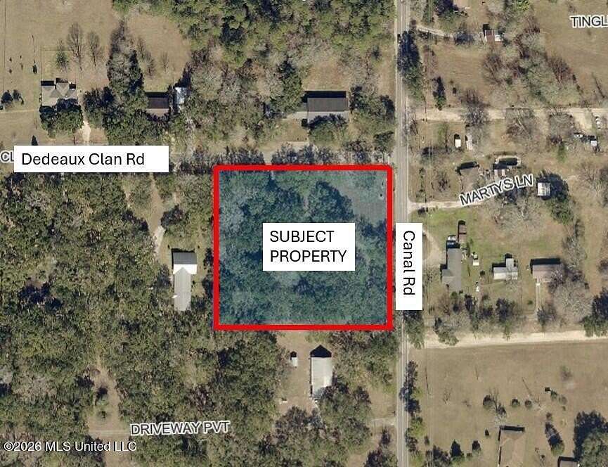 2.3 Acres of Residential Land for Sale in Gulfport, Mississippi