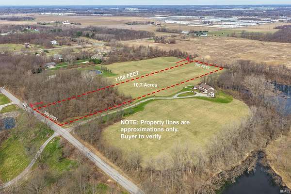 10.7 Acres of Land for Sale in Bristol, Indiana