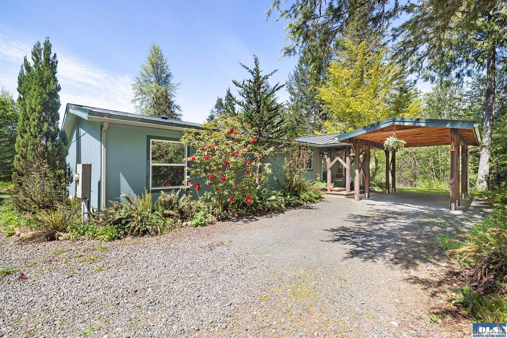 7.8 Acres of Land with Home for Sale in Port Angeles, Washington