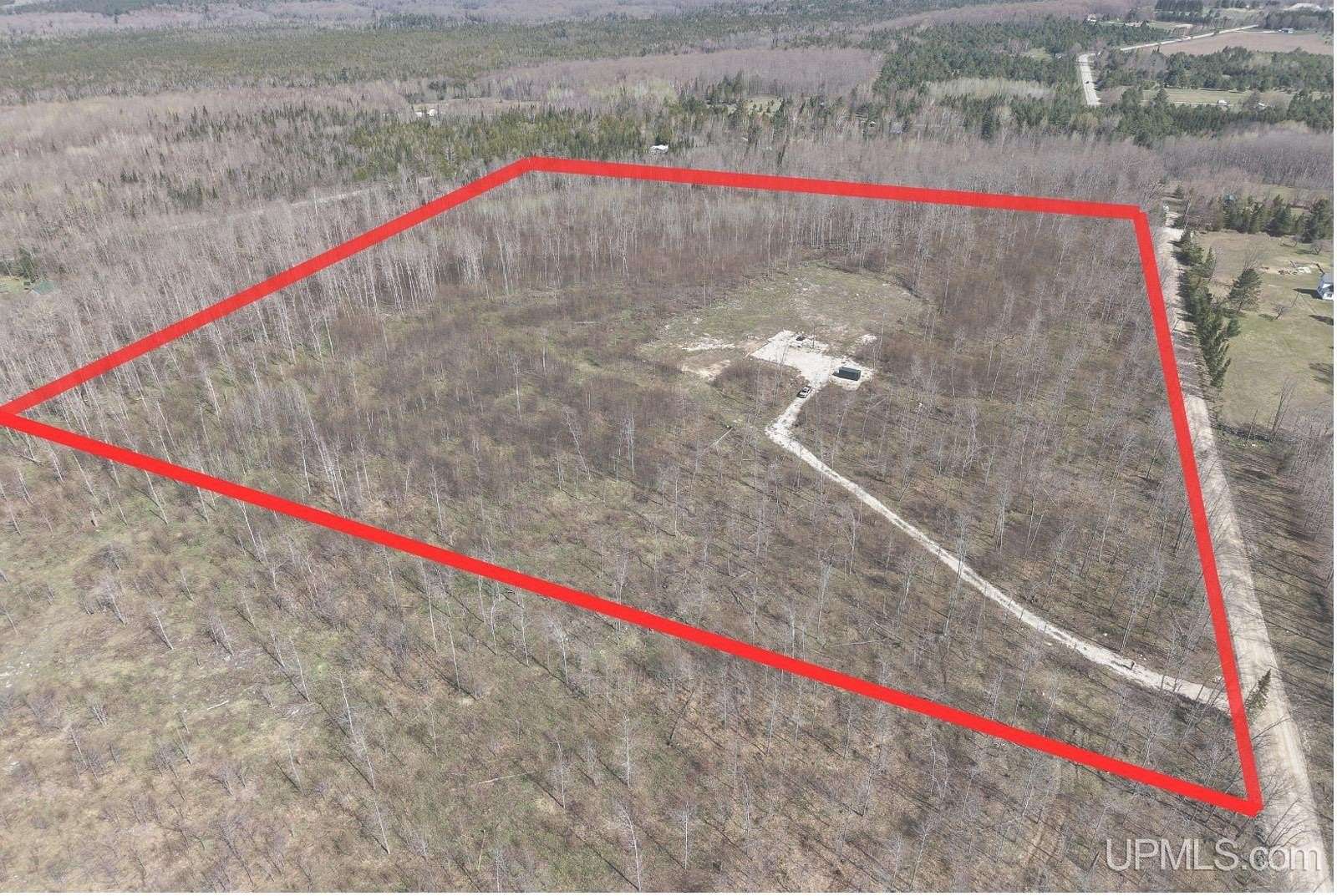 40 Acres of Recreational & Residential Land for Sale in Gulliver, Michigan