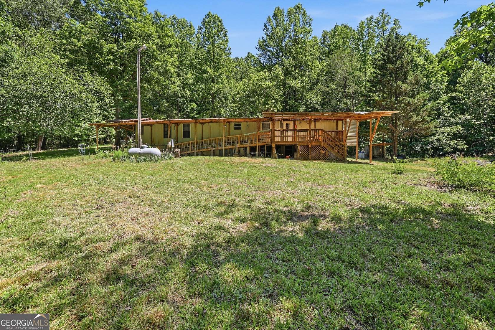 2 Acres of Land with Home for Sale in Cleveland, Georgia