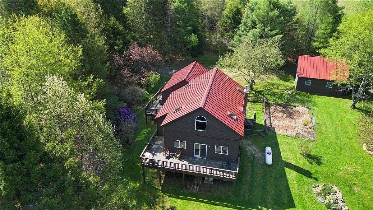 10.8 Acres of Land with Home for Sale in Johnson, Vermont
