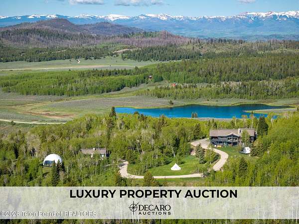 558 Acres of Land with Home for Sale in Bondurant, Wyoming