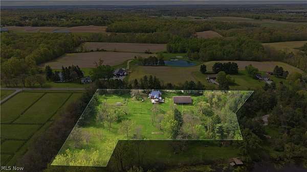 3.68 Acres of Land with Home for Sale in Spencer, Ohio