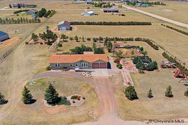 4.2 Acres of Land with Home for Sale in Cheyenne, Wyoming