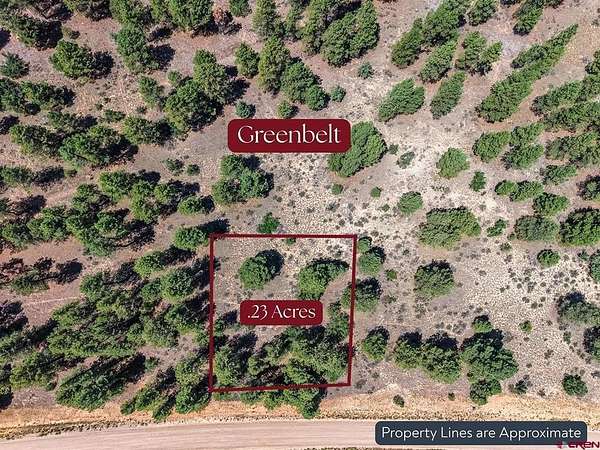 0.23 Acres of Residential Land for Sale in Pagosa Springs, Colorado