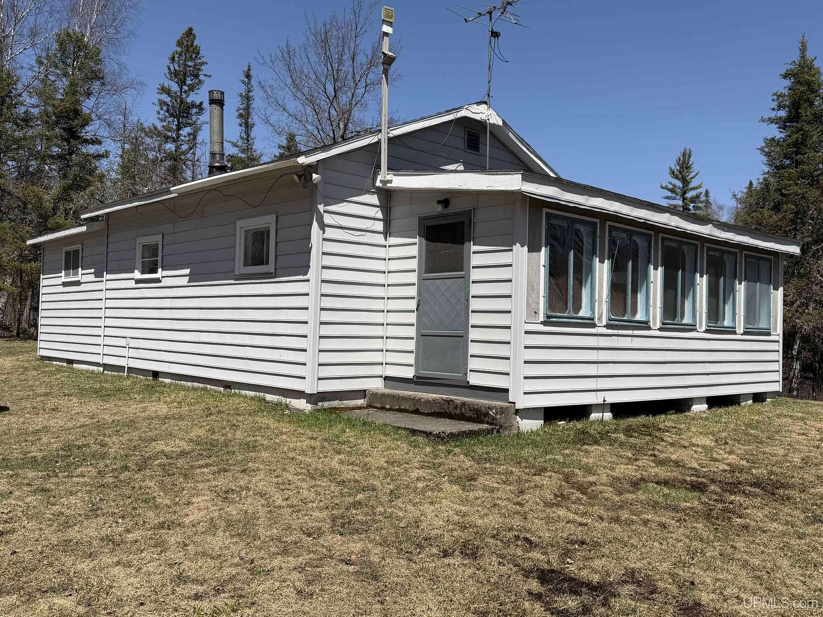 43 Acres of Recreational Land with Home for Sale in Champion, Michigan