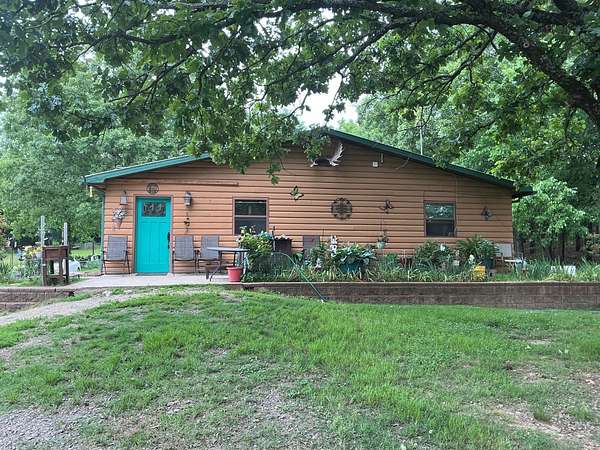 12 Acres of Land with Home for Sale in Six Mile Township, Arkansas