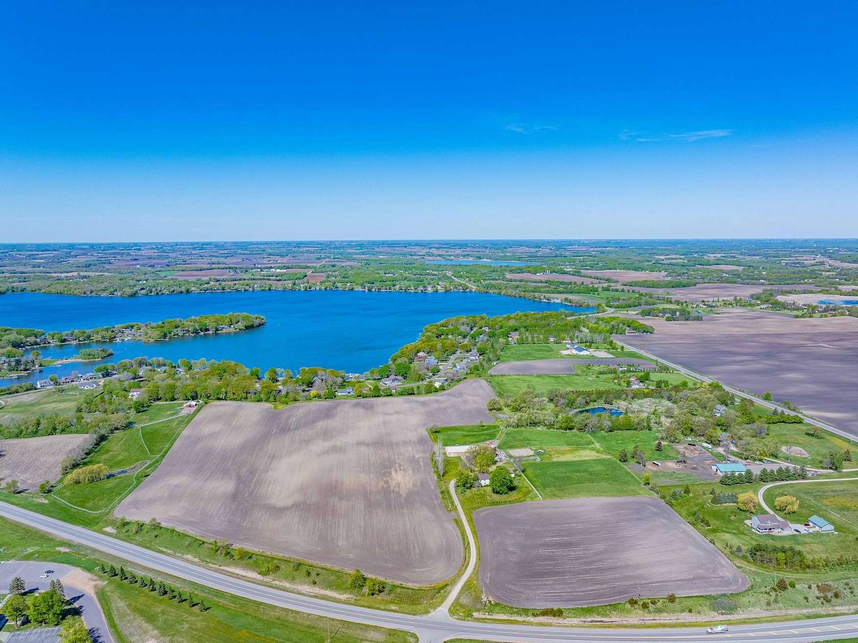 49.7 Acres of Agricultural Land with Home for Sale in Jordan, Minnesota