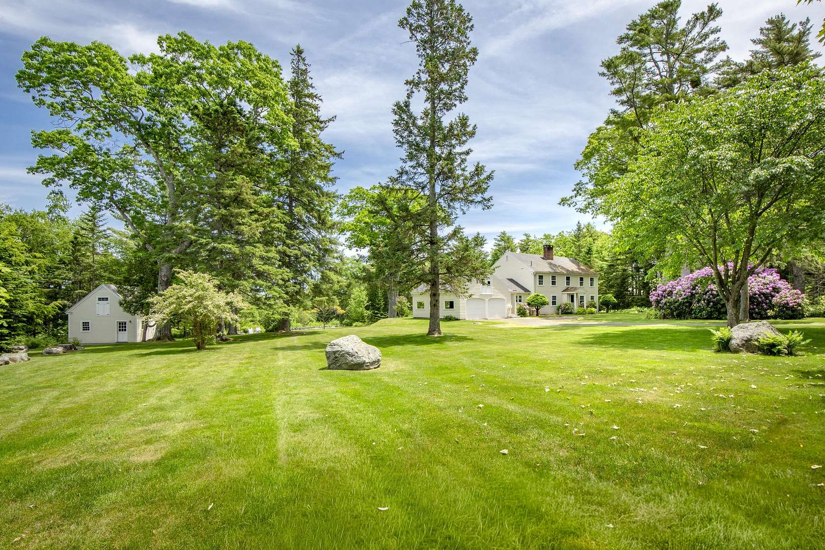 4.85 Acres of Land with Home for Sale in Camden, Maine