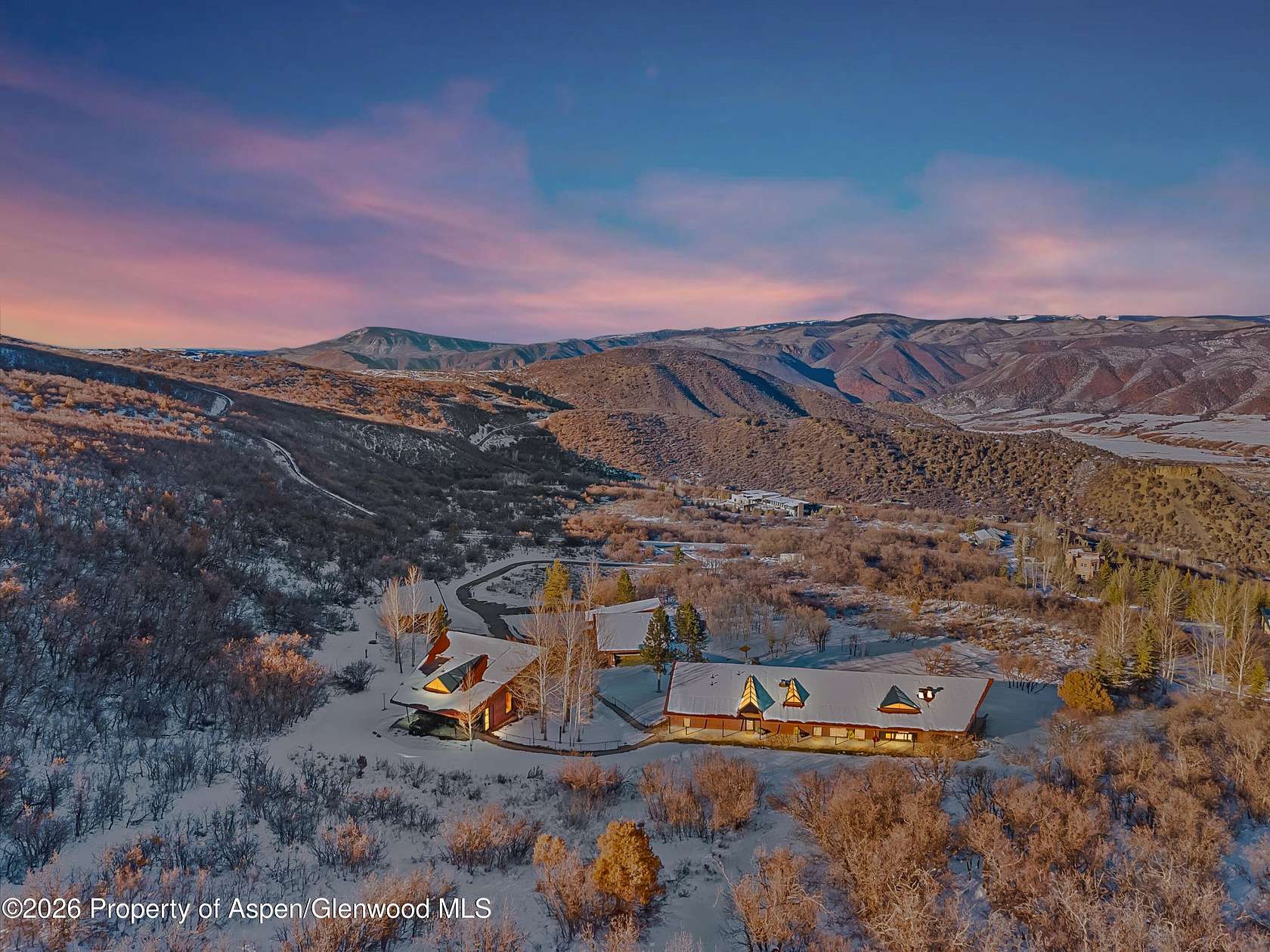 25 Acres of Land with Home for Lease in Aspen, Colorado