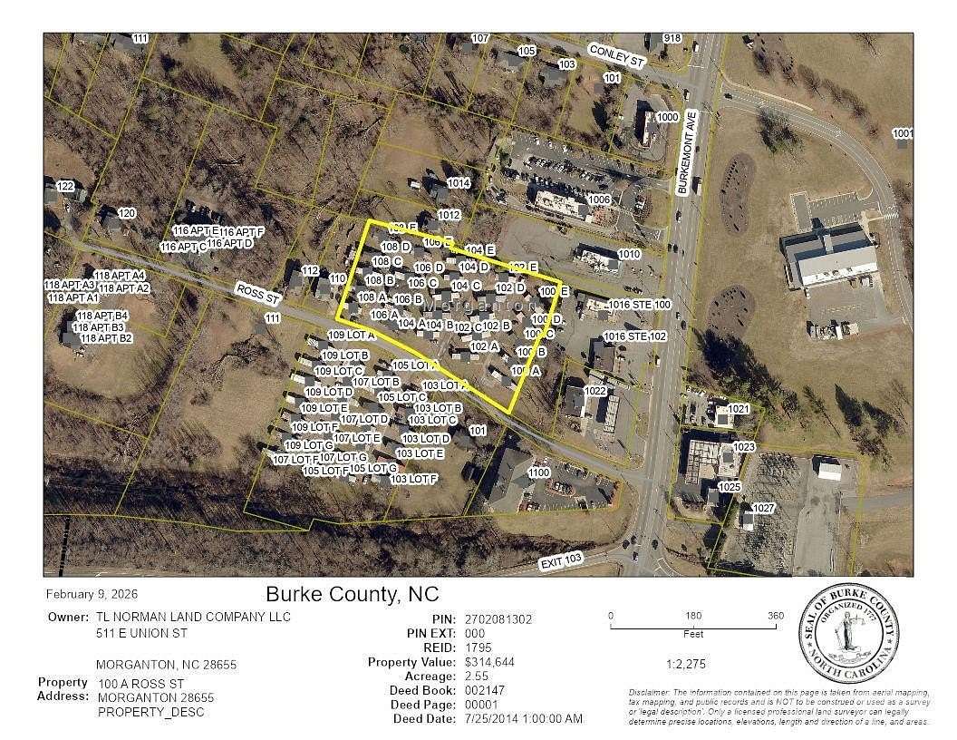 8.17 Acres of Land for Sale in Morganton, North Carolina