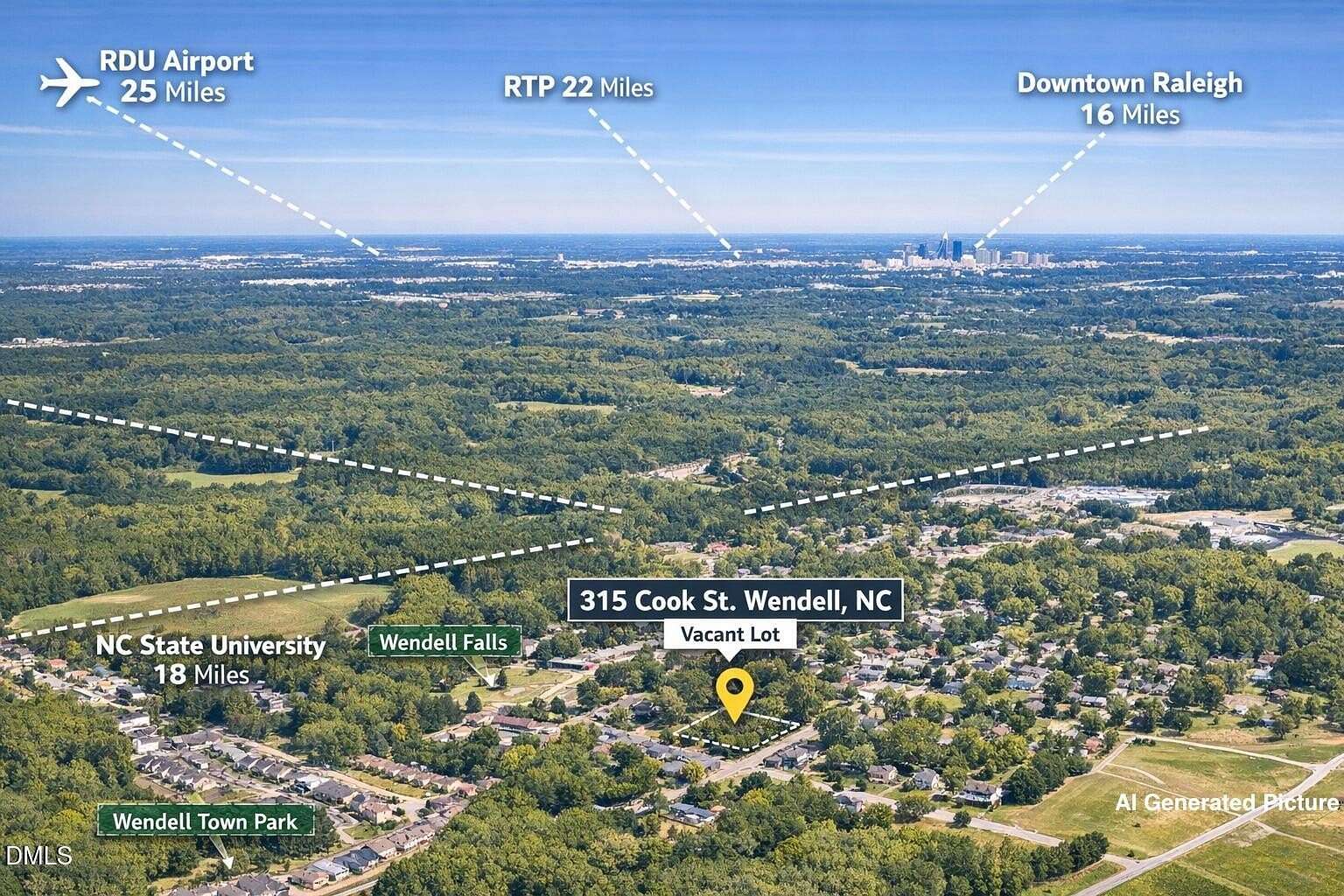 0.17 Acres of Residential Land for Sale in Wendell, North Carolina