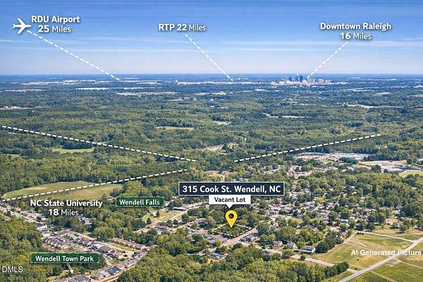 0.17 Acres of Residential Land for Sale in Wendell, North Carolina