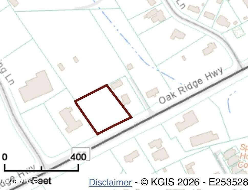 1 Acre of Commercial Land for Sale in Knoxville, Tennessee