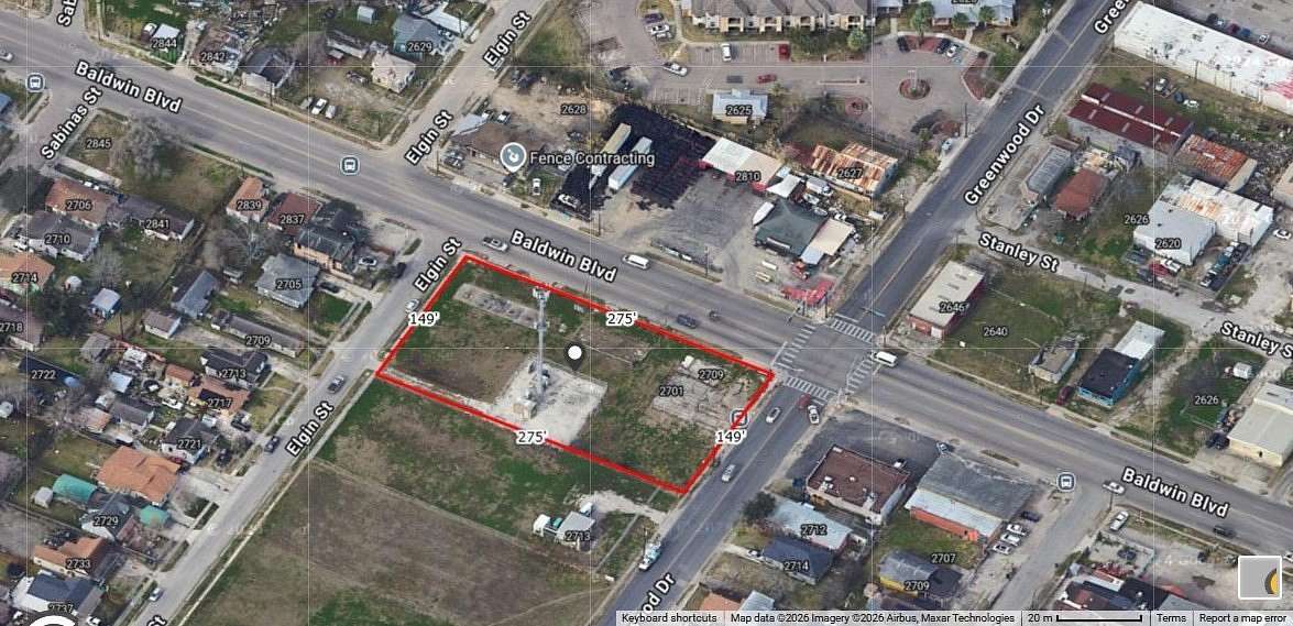 0.94 Acres of Mixed-Use Land for Sale in Corpus Christi, Texas