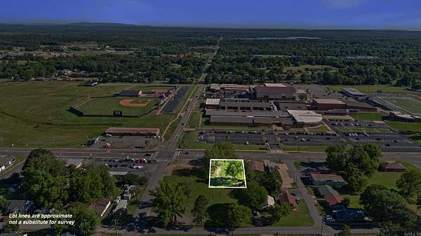 0.59 Acres of Mixed-Use Land for Sale in Morrilton, Arkansas