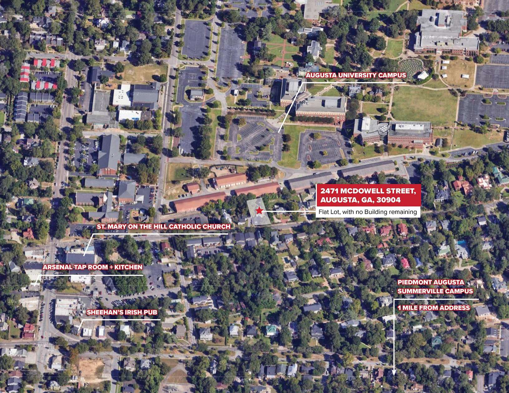 0.24 Acres of Residential Land for Sale in Augusta, Georgia