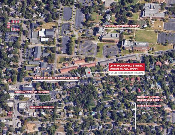 0.24 Acres of Residential Land for Sale in Augusta, Georgia