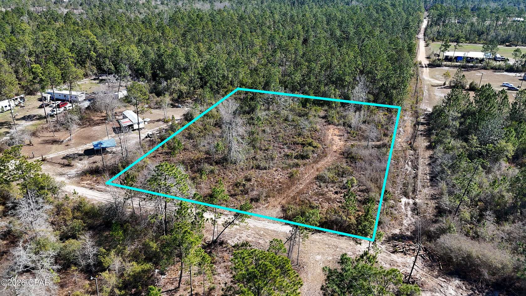 2 Acres of Land with Home for Sale in Fountain, Florida