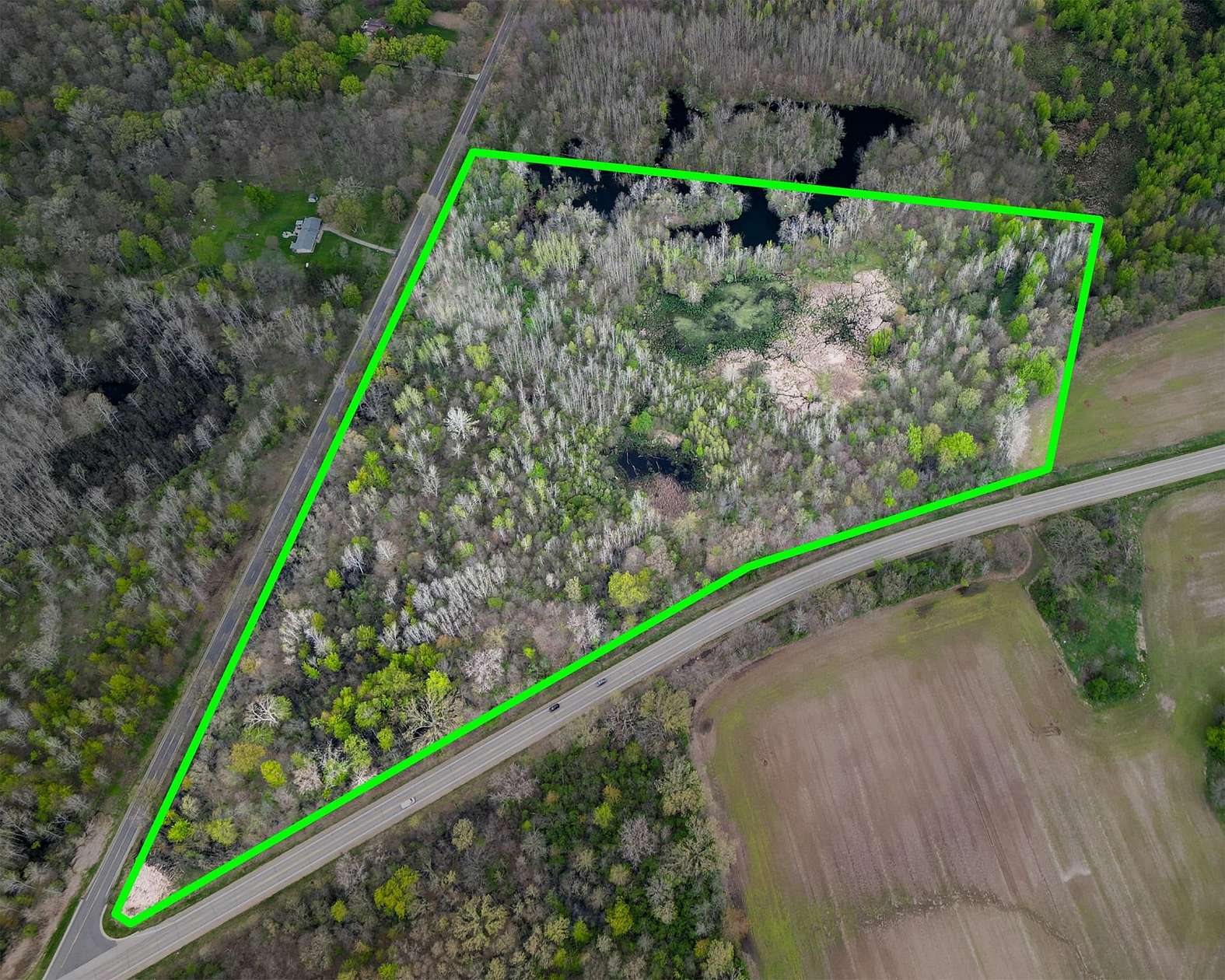 28 Acres of Recreational Land for Sale in Jackson, Michigan