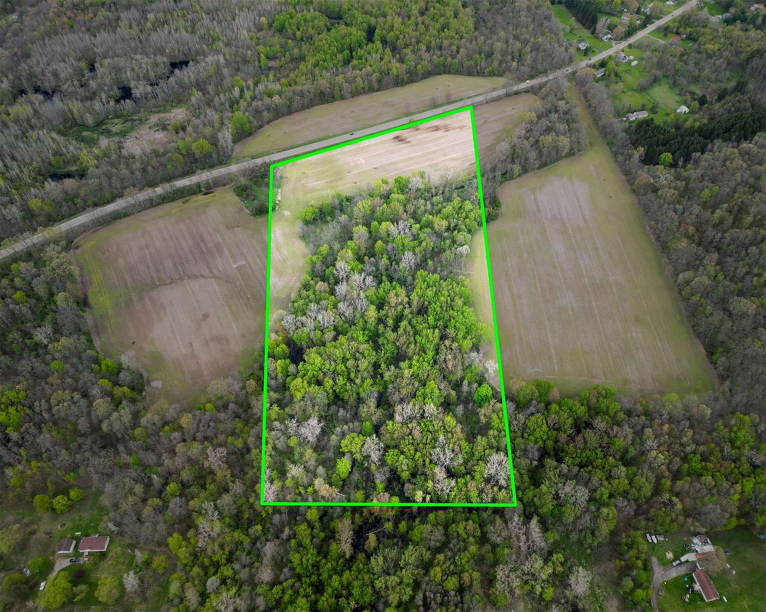 21 Acres of Recreational Land for Sale in Jackson, Michigan
