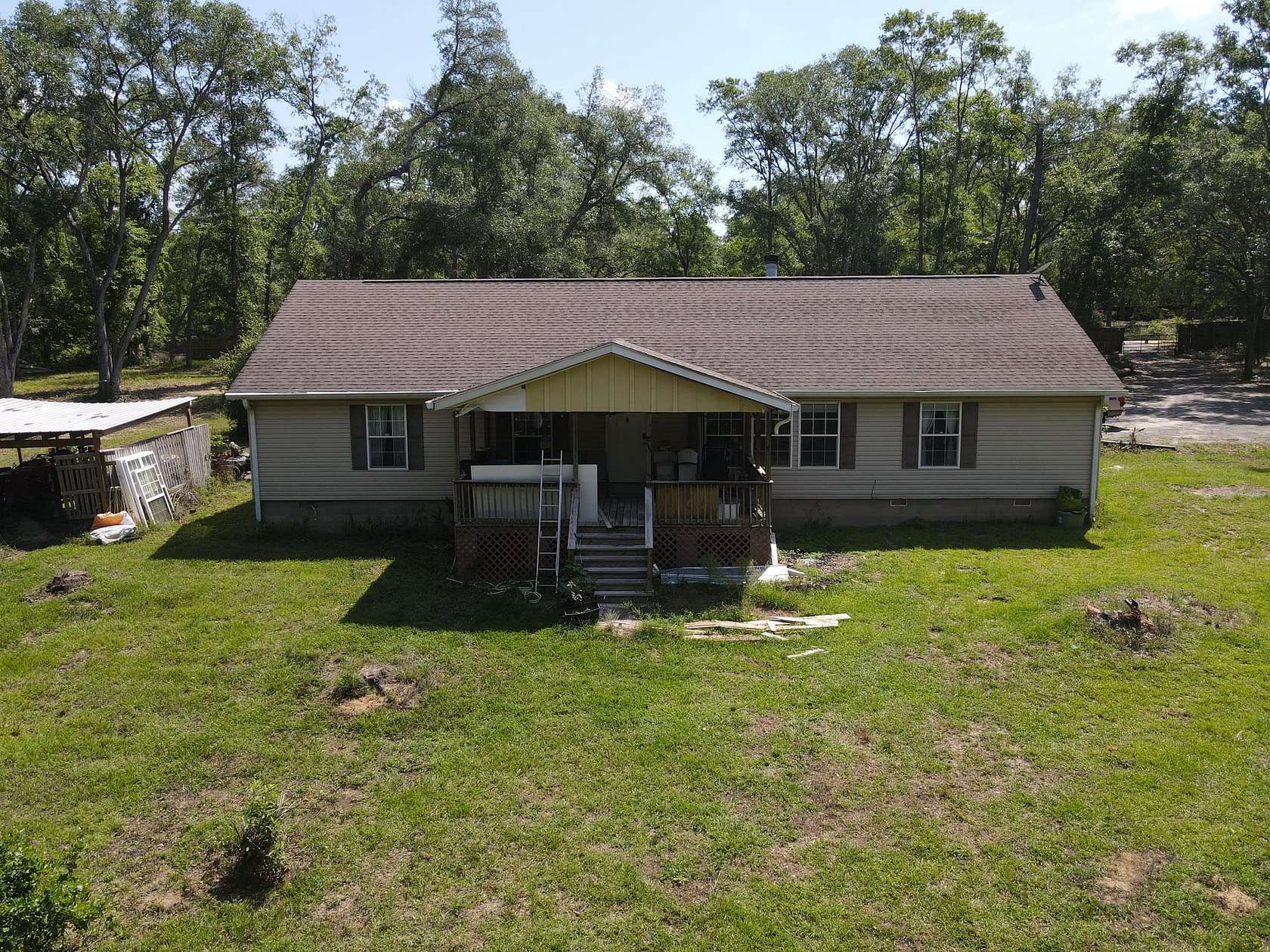 5 Acres of Land with Home for Sale in Greenville, Florida