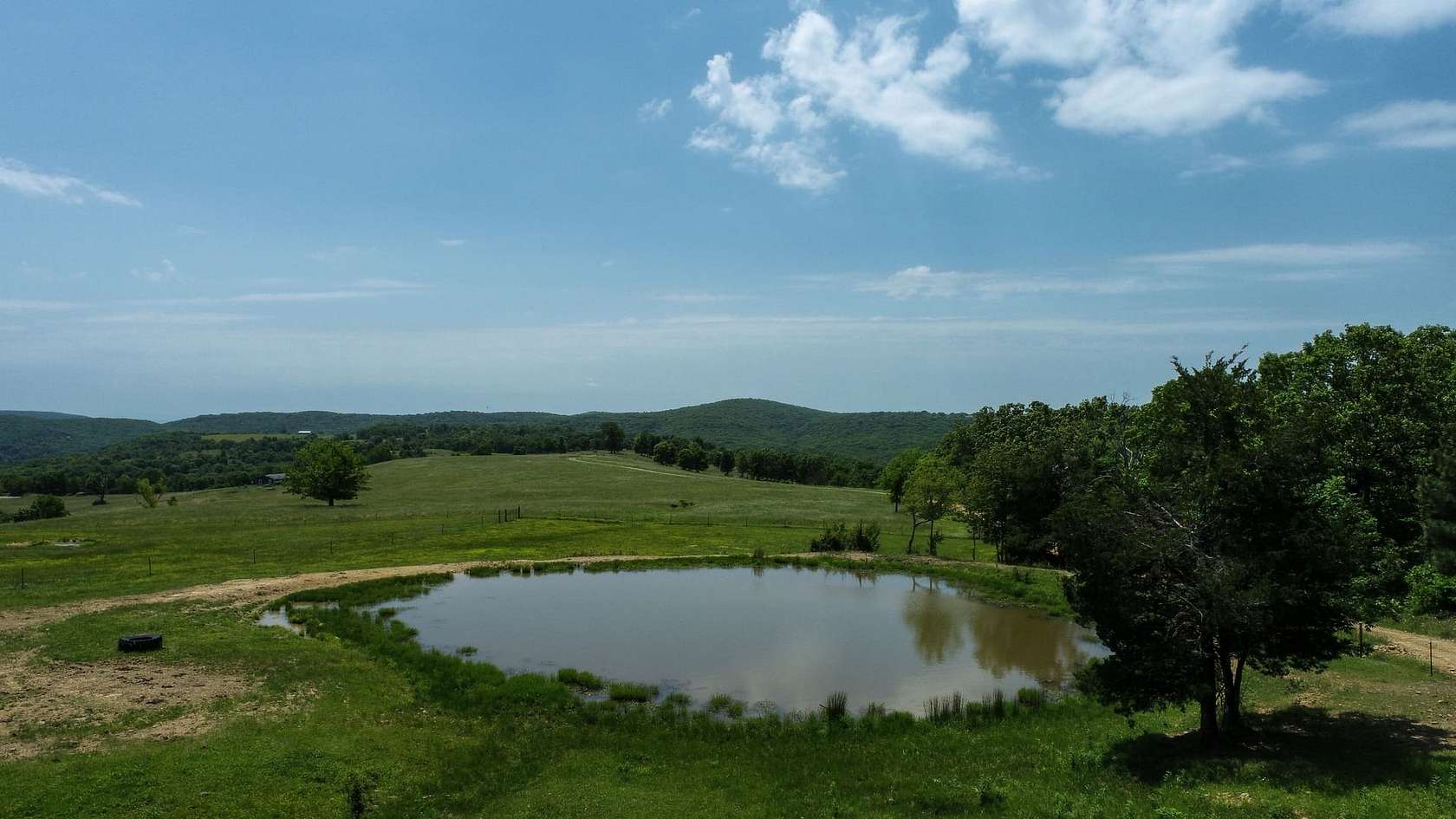 40 Acres of Land with Home for Sale in Chester, Arkansas